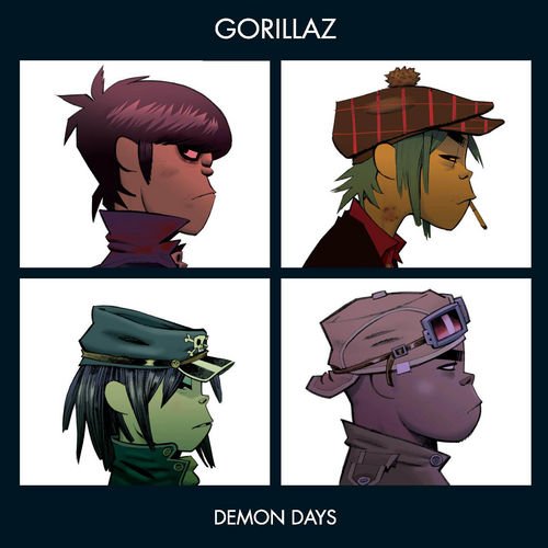 Cover art for Gorillaz – Demon Days